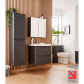 Luxury ARC Matt Graphite Grey Modern Bathroom Suite